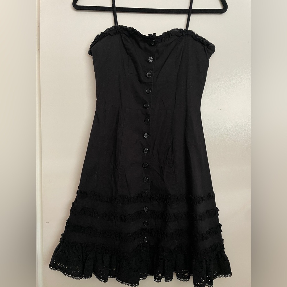 Betsey Johnson Black Mini Dress